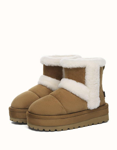 UGG EVERAU® Udelia Platform Boots (Chestnut)