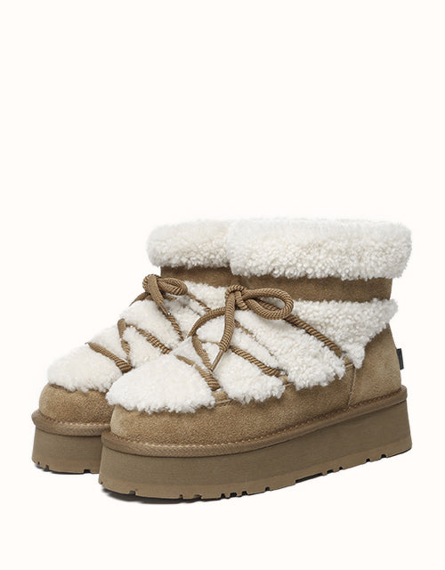 UGG EVERAU® Short Carmen Boots (Chestnut)