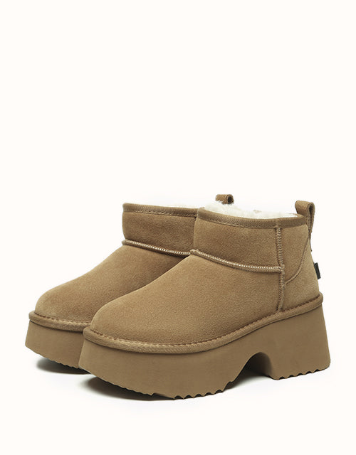 UGG EVERAU® Ariel Platform Boots (Chestnut)