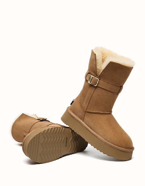 UGG EVERAU® Short Valerie Boots (Chestnut)