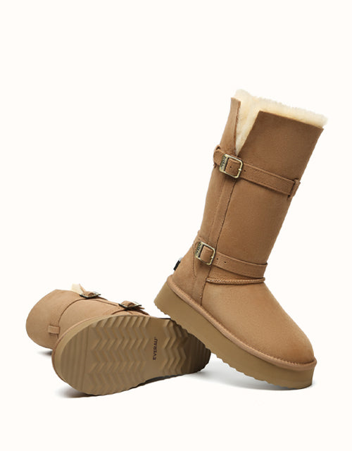 UGG EVERAU® Tall Valerie Boots (Chestnut)