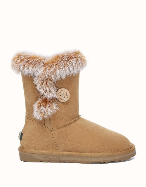 Image of Boots. Product name - UGG EVERAU® Donna Boots in Chestnut colour by brand - Everau