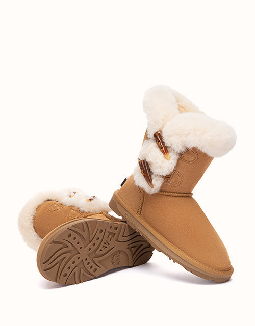 UGG EVERAU® Talia Boots (Chestnut)