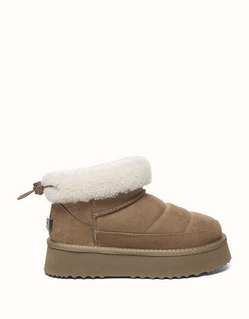 Image of Boots. Product name - UGG EVERAU® Payton Boots in Chestnut colour by brand - Everau