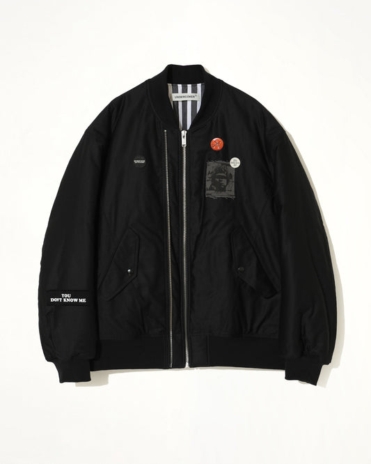 UNDERCOVER You Don'T Know Me Blouson (Black)