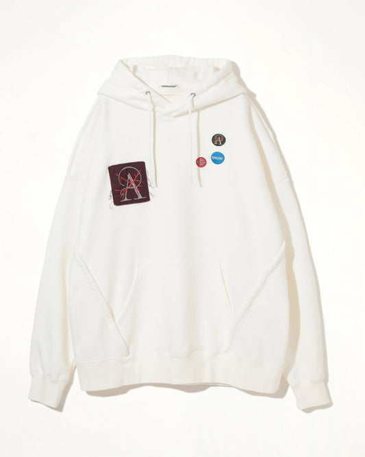 UNDERCOVER Patches Hoodie (White)