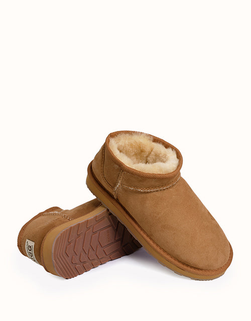 Urban UGG® Ultra Mini Boots (Chocolate)