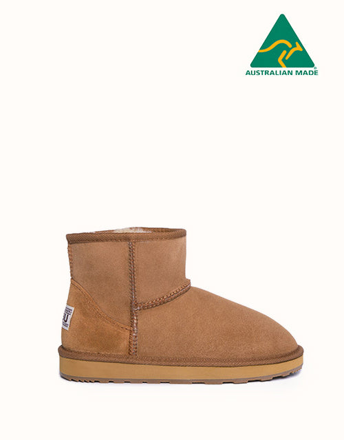 Image of Boots. Product name - URBAN UGG® Classic Mini II Boots in Chestnut colour by brand - Urban Ugg