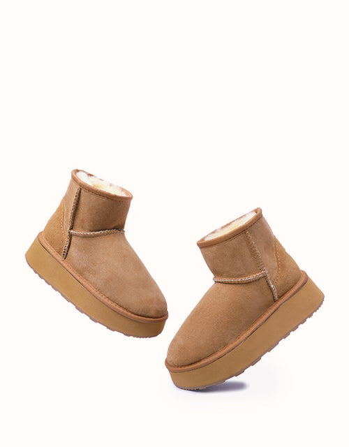 Urban UGG® Mini Platform Boots (Chestnut)
