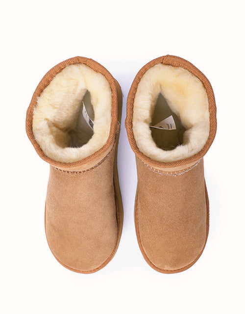 Urban UGG® Mini Platform Boots (Chestnut)