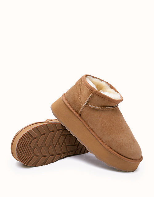 Urban UGG® Ultra Mini Platform Boots (Chestnut)
