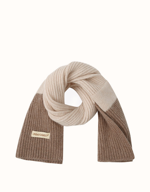 Image of Scarves & Shawls. Product name - URBAN UGG® Urban Wool Scarf in Brown colour by brand - Urban Ugg