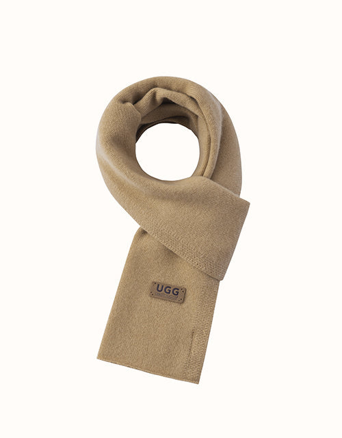Image of Scarves & Shawls. Product name - URBAN UGG® Auvin Scarf in Camel colour by brand - Urban Ugg