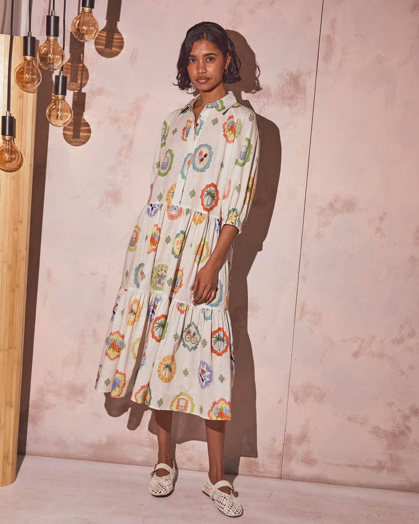 Walnut Melbourne Tuscany Dress (Havana)
