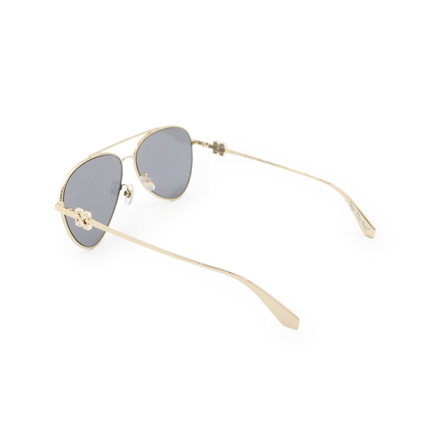 OFF-WHITE Pilot Sunglasses (Gold)