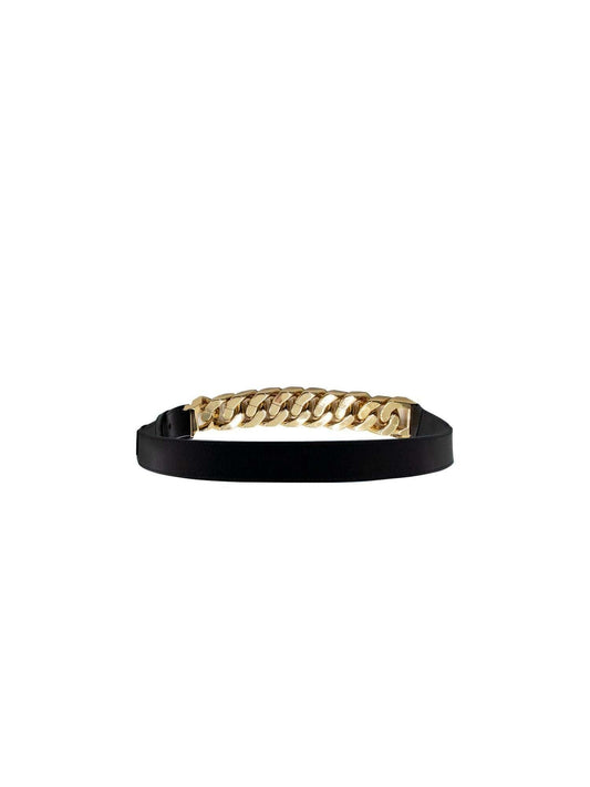 GIVENCHY Mid Chain Belt 25Mm (Black)
