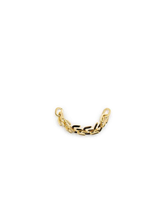 Image of Bracelets. Product name - G Chain Gold Link Medium Bracelet in Gold colour by brand - GIVENCHY