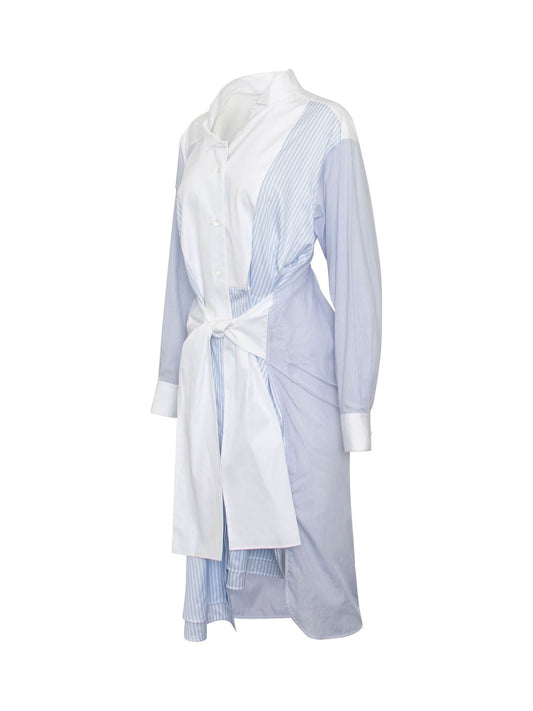 LOEWE Stripe Shirtdress (Blue)