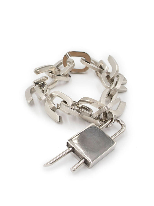 GIVENCHY G Link Lock Medium Bracelet (Silver)