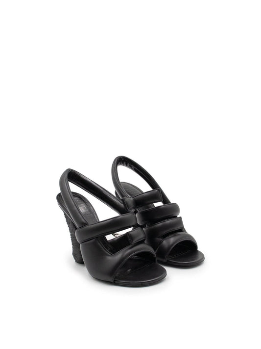 GIVENCHY Horn 4G Slingback Sandal 105 (Black)