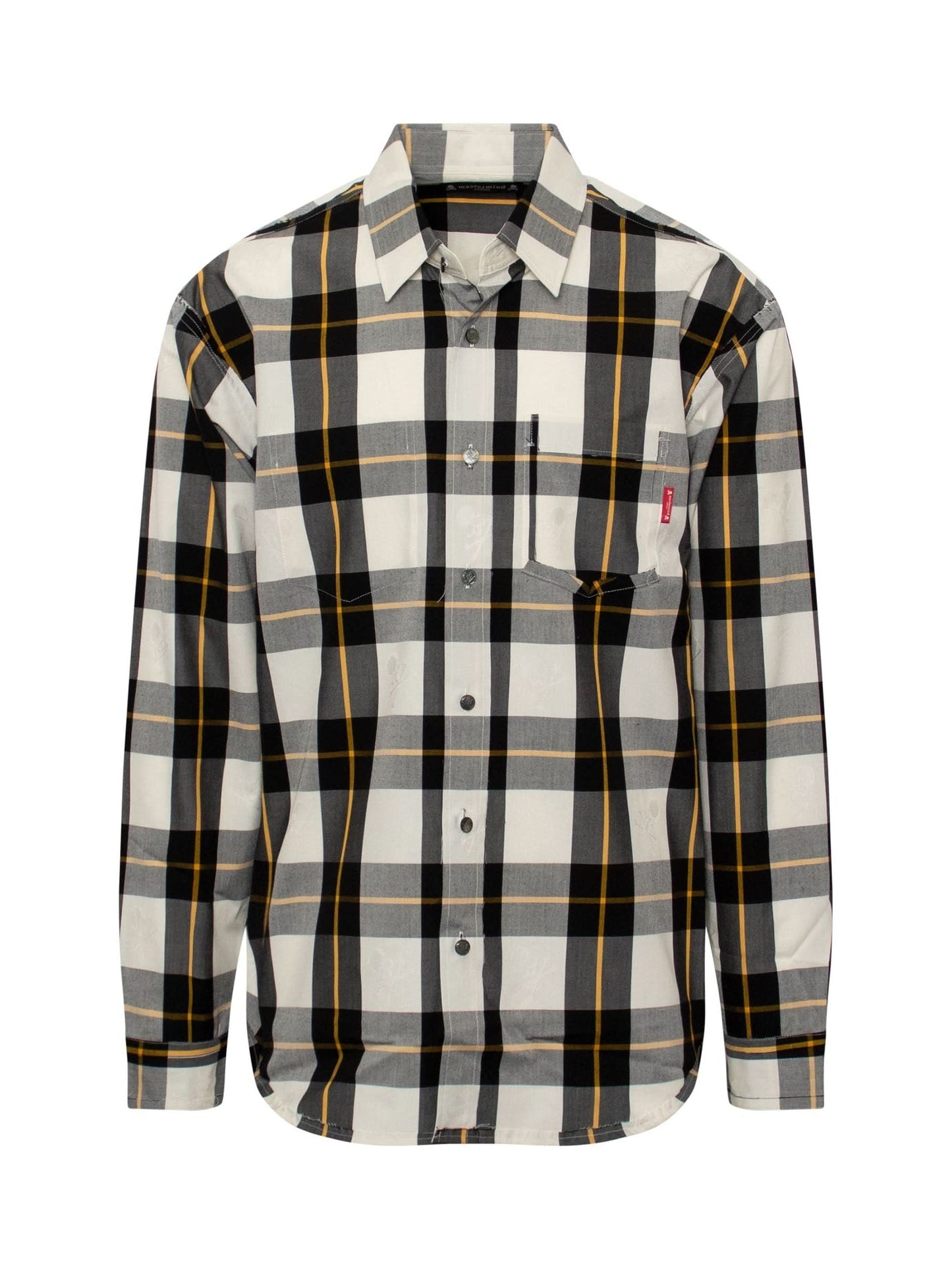 Image of Shirts. Product name - Mastermind Japan Shirt in White colour by brand - MASTERMIND JAPAN