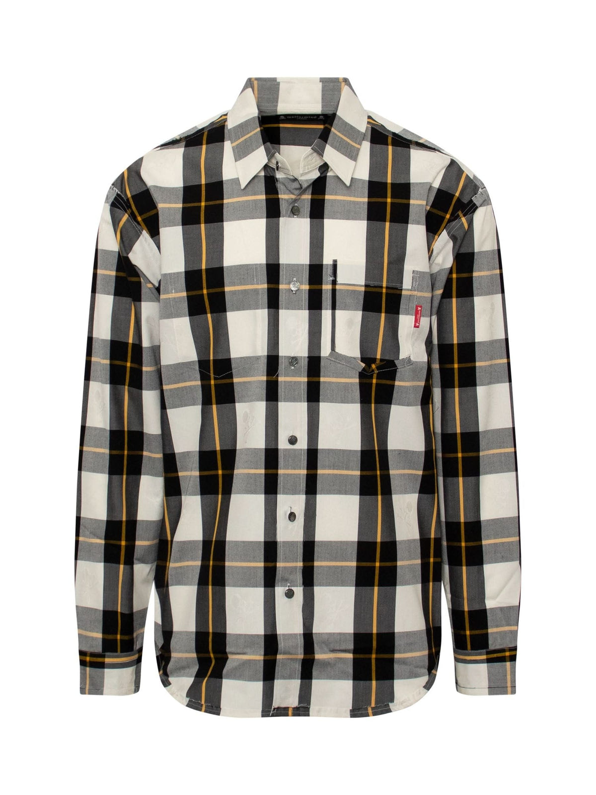 Image of Shirts. Product name - Mastermind Japan Shirt in White colour by brand - MASTERMIND JAPAN
