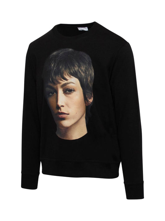 IH NOM UH NIT Tokyo Face Sweatshirt (Black)