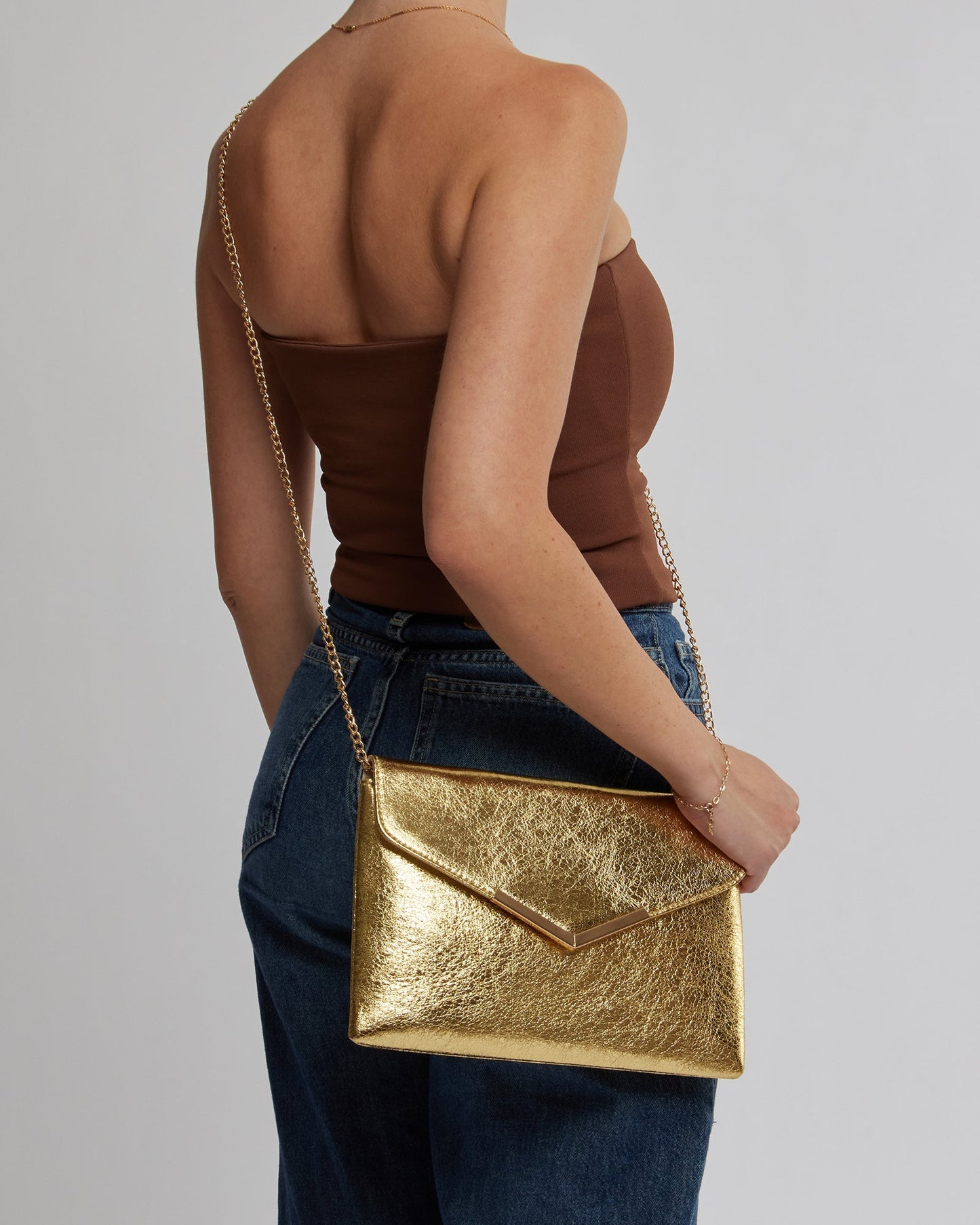 Colette by Colette Hayman Jordana Clutch Bag (Gold)