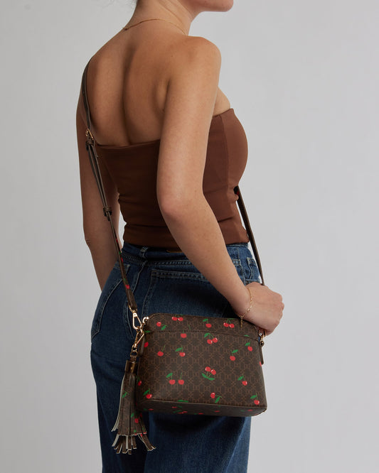 Image of Bags. Productname: Colette Print Karen Crossbody Bag in Print colour by brand - Colette