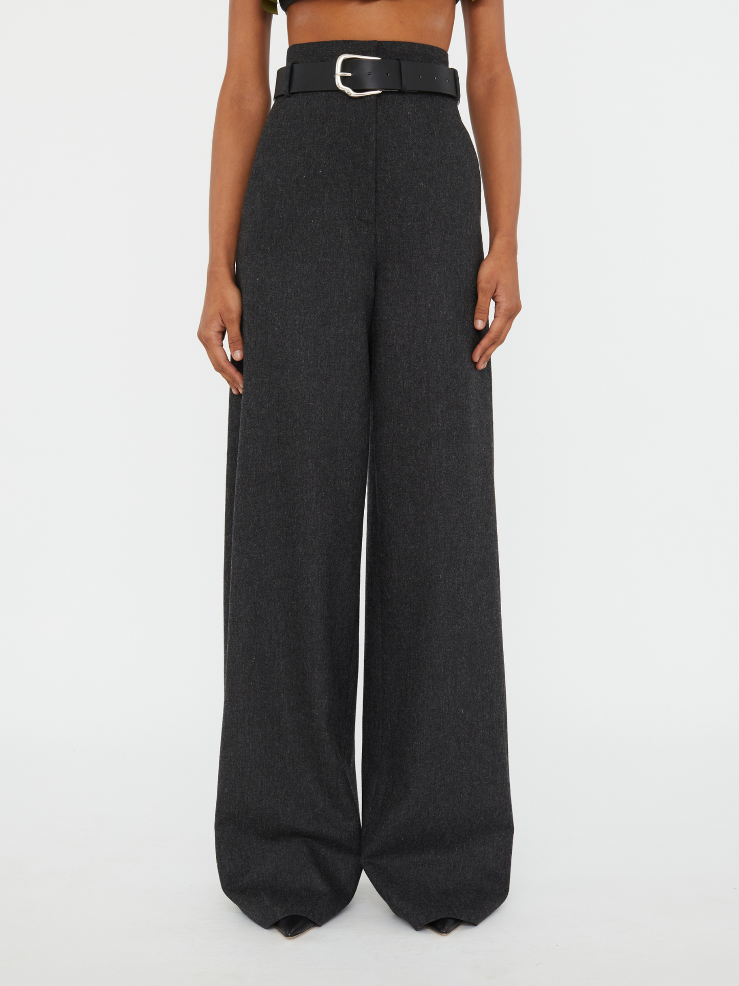 CHRISTOPHER ESBER Palmas High Waisted Trouser (Carbon)