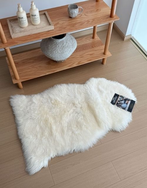 EVERAU® Single Long Wool Rugs 105cm (Grey)