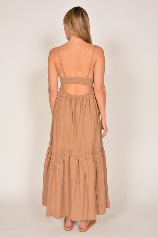 Itami Mariette Dress (Fawn)