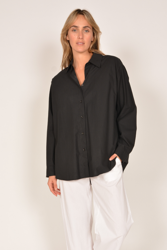 Image of Shirts. Productname: Itami Pamplone Shirt Black in Black colour by brand - Itami Division