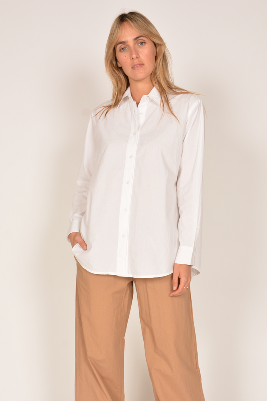 Image of Shirts. Productname: Itami Pamplone Shirt White in White colour by brand - Itami Division