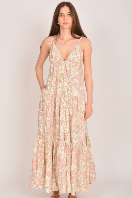 Image of Dresses. Productname: Itami Marini Dress Peoni in Peoni colour by brand - Itami Division