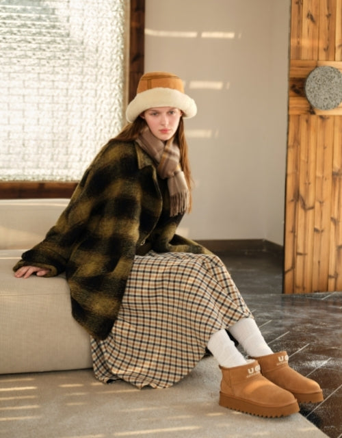 Ugg AUSTRALIAN SHEPHERD® Helia Platform Boots (Chestnut)