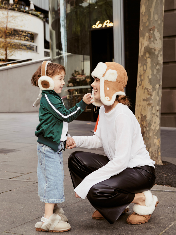 Ugg AUSTRALIAN SHEPHERD® Connie Kids Earmuff (Chestnut)