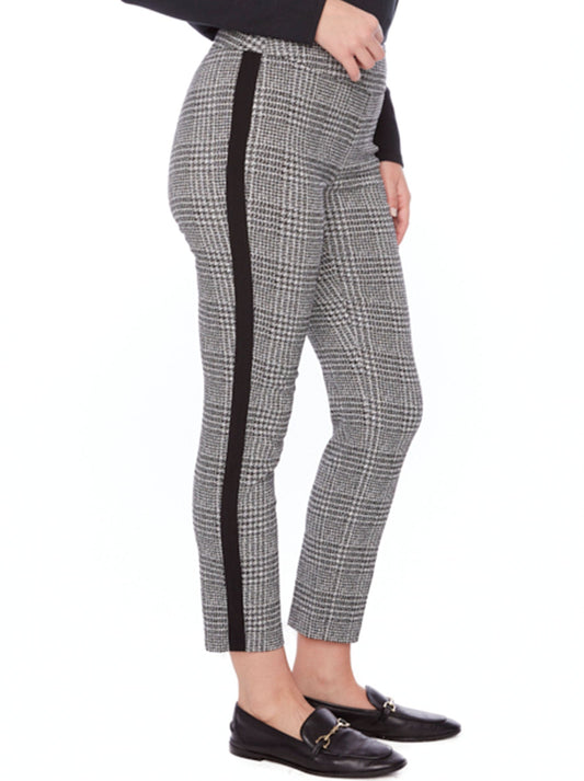 UP! 28" ARCTIC PLAID TECHNO ANKLE PANT (Artic)