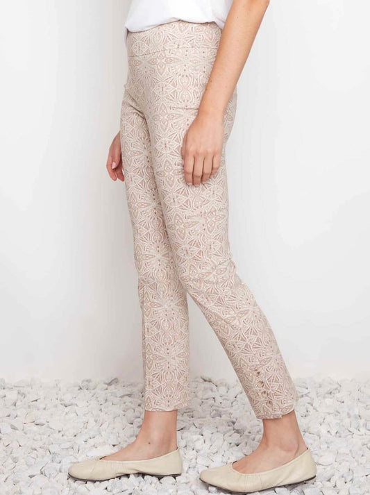 UP! TECHNO BUTTON VENT ANKLE PANT (Gypsy)