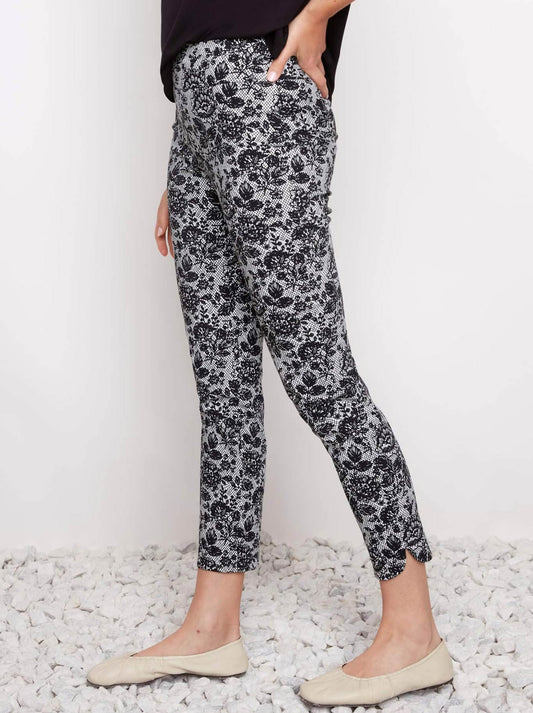 UP! TECHNO SLIM LEG PETAL PANT (Lacey)