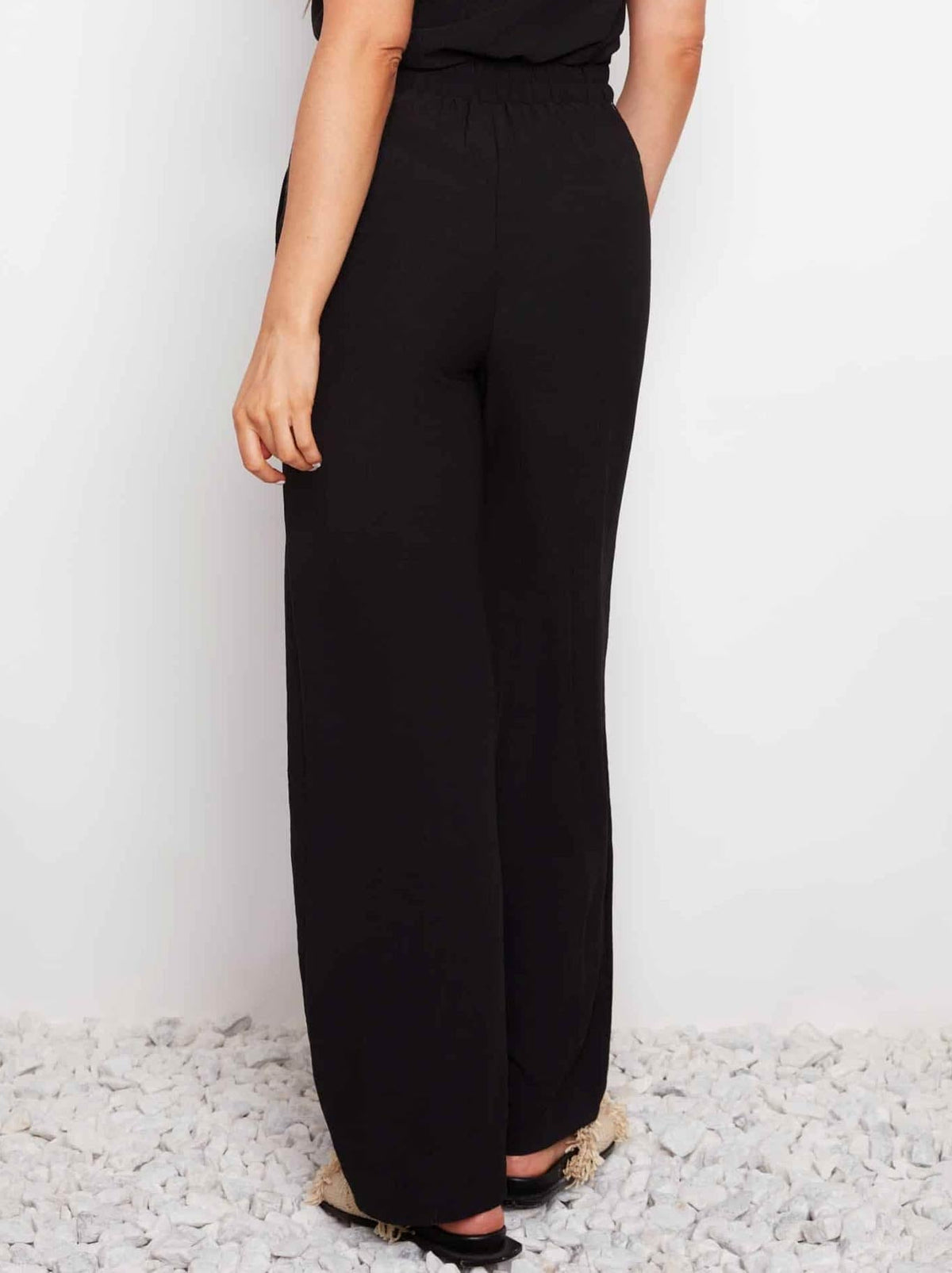 UP! AIR FLOW WIDE LEG PANT (Black)