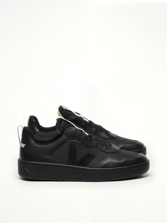 Image of Sneakers. Product name - Veja x CFCL V-90 in Black colour by brand - VEJA