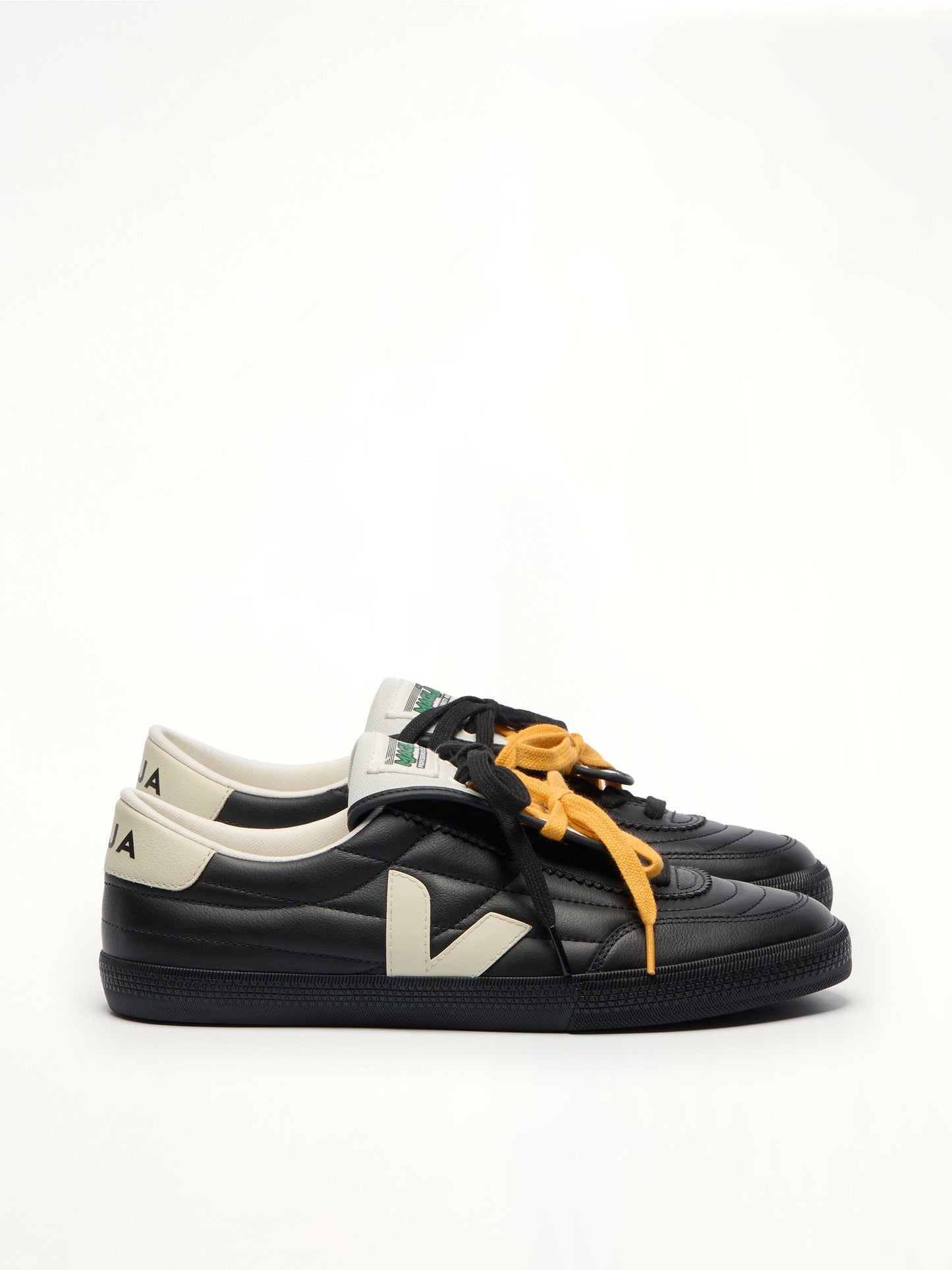 Image of Sneakers. Product name - Veja x Magliano Panenka Sneaker in Black colour by brand - VEJA