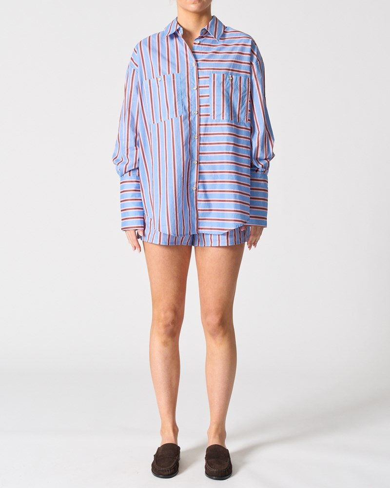 Image of Shirts. Productname: Walnut Melbourne Valencia Shirt in Vacay Stripe colour by brand - Walnut Melbourne