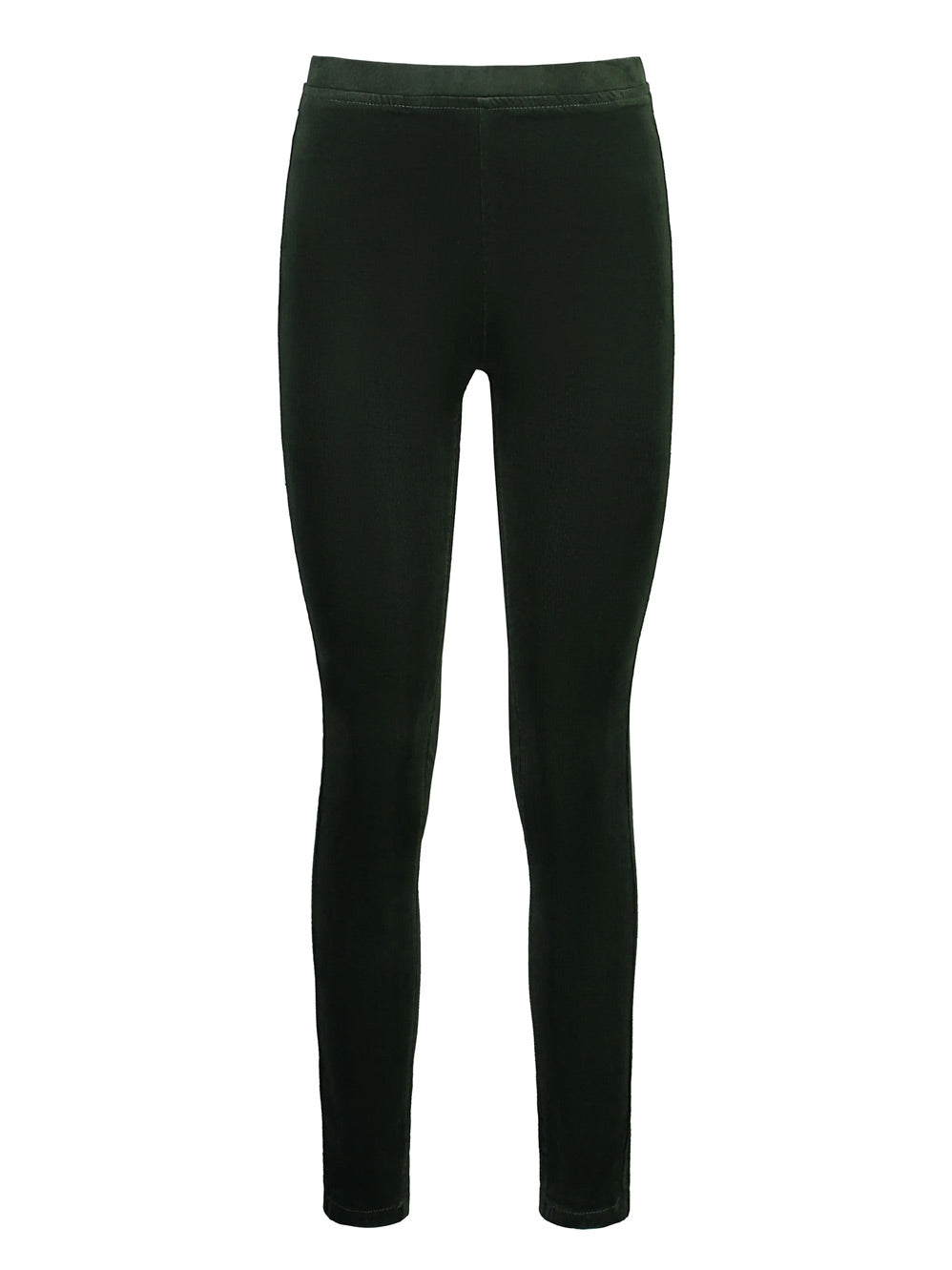VASSALLI SKINNY PULL ON CORD PANT (Black)