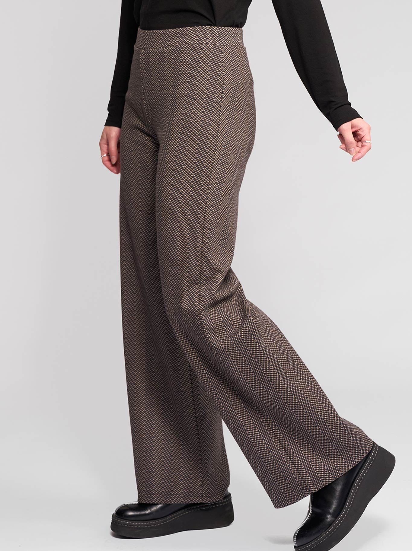 Vassalli Loft Wide Leg Pull On Pant (Arc)