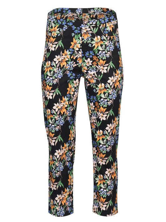 VASSALLI PRINTED 7/8TH PULL ON PANT (Grove)