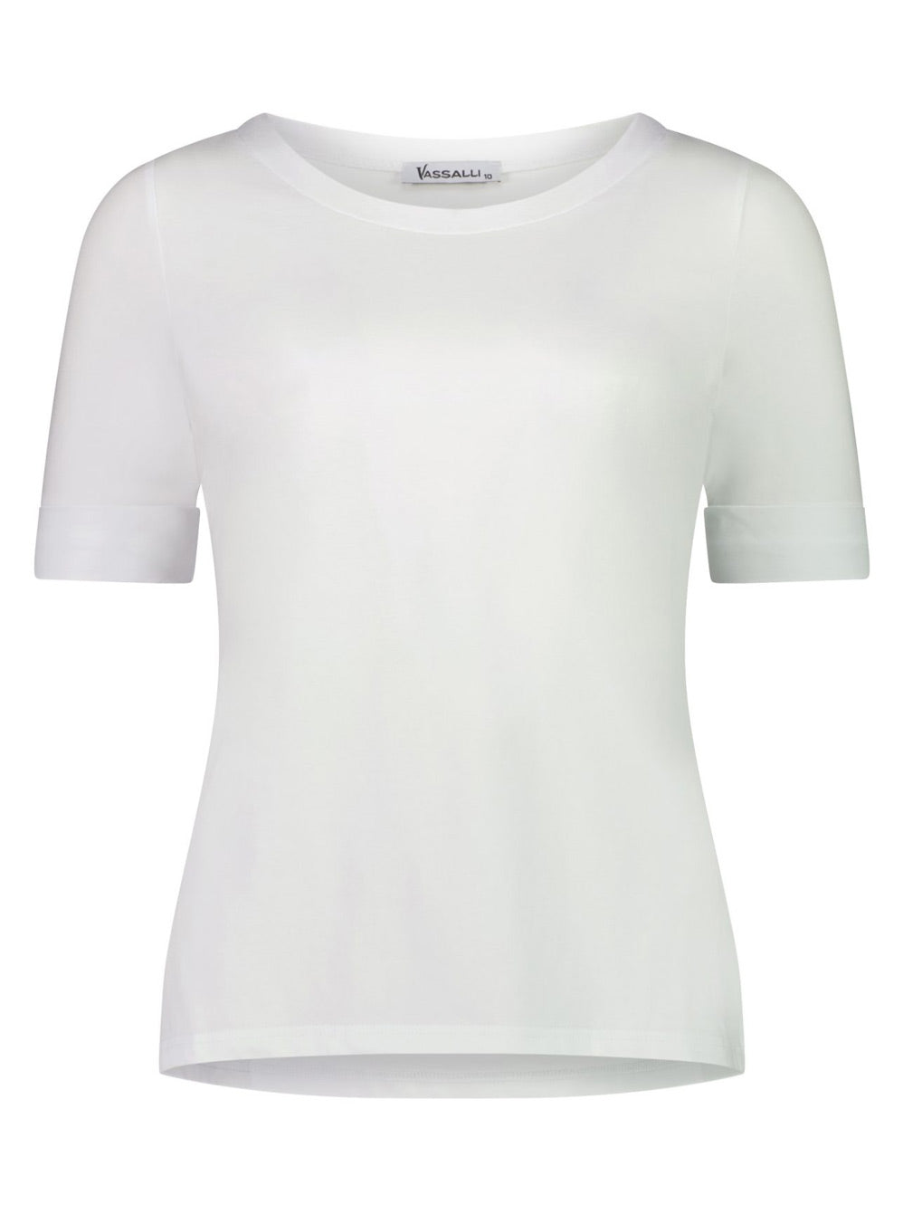 VASSALLI BOAT NECK TEE (Black)