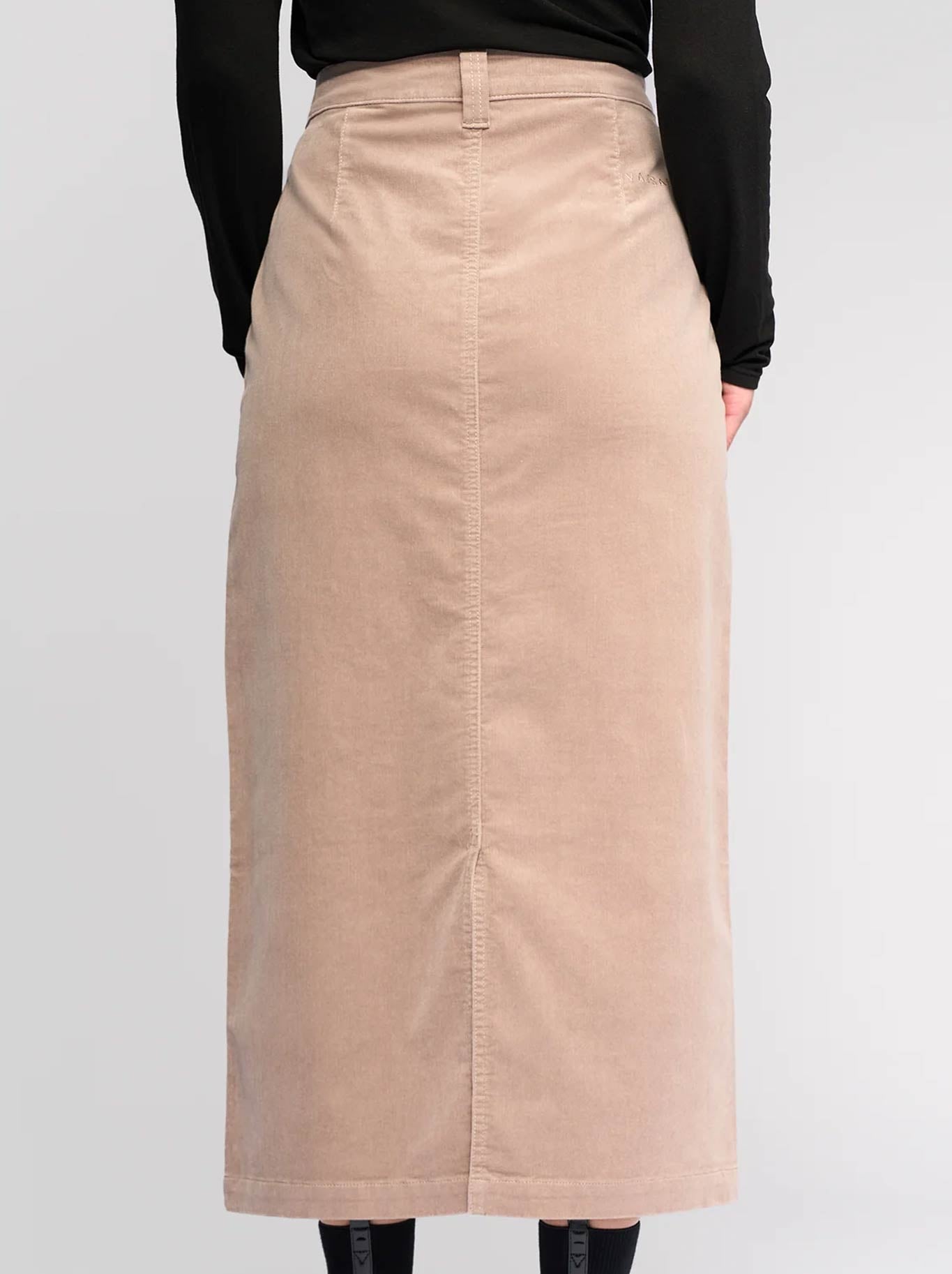 VASSALLI LANE CORD SKIRT (Twig)