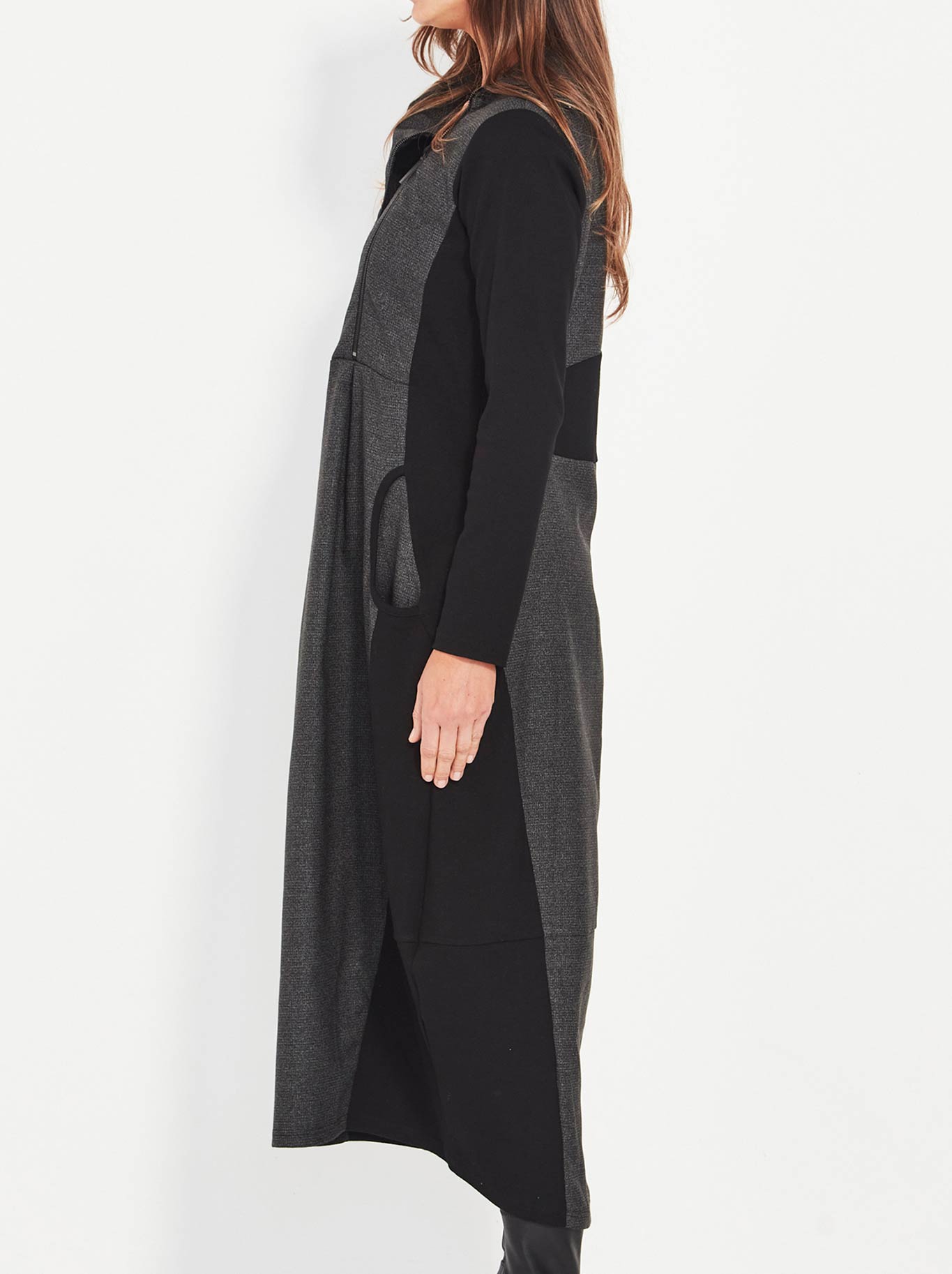 VERGE AXIS DRESS (Black)